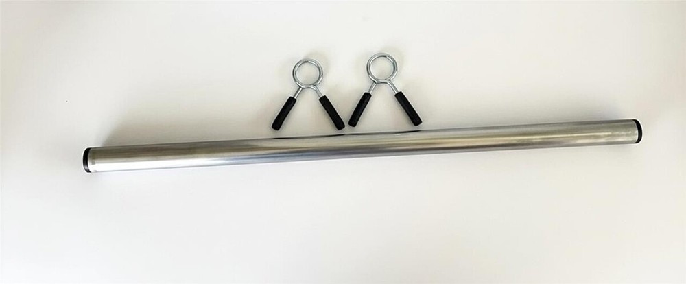 Total Gym Apex Weight Bar 24″ with Clamps for G5 G3 G1