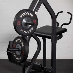 Titan Fitness Plate-Loaded Kickback Glute Machine Specialty Lower Body Strength