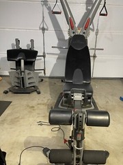 Bowflex Revolution Home Gym with Accessories and Accessory Rack