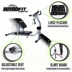 Nitrofit Limber Pro Stretch Machine, Gym Stretch , stretch trainer, leg stretch