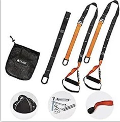 Exafit Fitness Exercise Equipment Training Kit Resistance Bands Kit Home Gym Sys