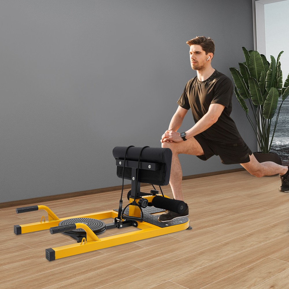Multifunction Sissy Squat Machine Hip Thrust Machine Sit up Exercise Set U-shape