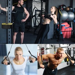 Cable Pull Fitness Cable Lat Pull Fitness Biceps Back Exercise Machine Cable Pull P…