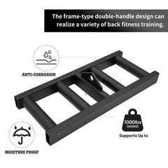 Cable Pulley Wide Grip LAT tricep Rope Pull Down up T bar Row Back Training E…