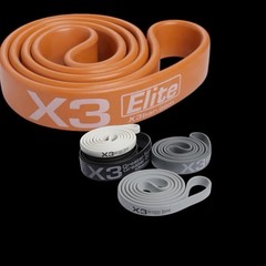 X3 Bar Paraforce Performance Gen2, Five Band Set. New Sealed w Orange Elite Band