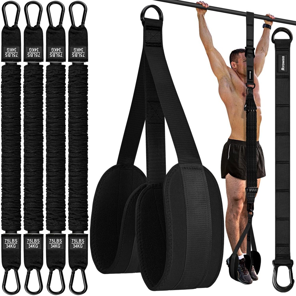 Adjustable Heavy Duty Pull Up Assist Equipment with 4 Assistance Ba… Fast Ship