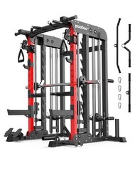 Pooboo Multi-Functional Machine Power Cage Home Gym Workout Machine