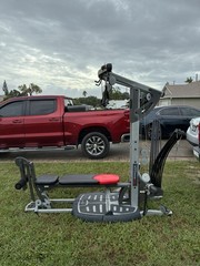 Bowflex Ultimate 2 Adjustable Home Gym Bench Press/Leg Press w/ Bench, Lat Bar