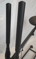 The DB Method Black Padded Seat Exercise Foldable Squat Workout Machine