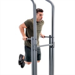 Marcy Power Tower Home Gym Pull Up Push Up Dip Station for Strength TC-5580