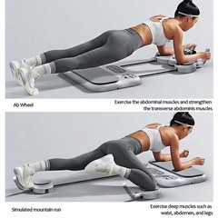6-in-1 Multifunctional Pilates Board Foldable Reformer Machine For Home Workout