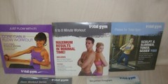 Total Gym DVD Lot, Core Cable Flow workout, Strengthen sculpt Slim and More