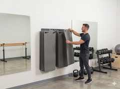 Body-Solid BSTFMH Foam Mat Wall Hanger