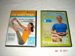 GAIAM FIT BODY YOGA & DAILY YOGA BRAND NEW