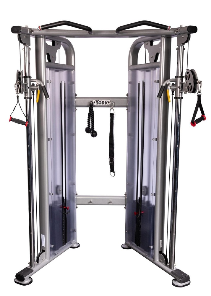STS Functional Cable Crossover Dual Pulley 170 lb Stack Home Gym
