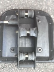 SCHWINN BOWFLEX Metal Rolling Trolley Seat Replacement Part OEM Excellent Shape