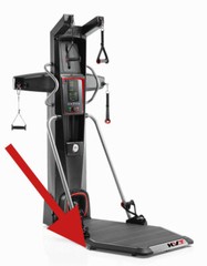 ONE USED BOWFLEX HVT BASE LEVELER FOOT