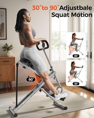 330-POUND CAPACITY SQUAT MACHINE FOR HOME USE – NEW & SHIPS FREE!
