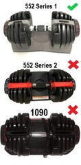 Nautilus Bowflex SERIES 1 SelectTech 552 Dumbbells Replacement Handle Tab Part