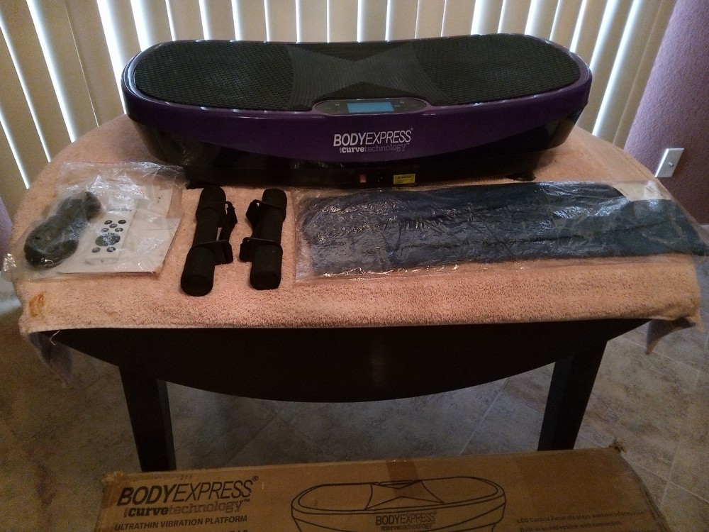 Body Express Fitness Equipment in color purple