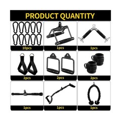 Cable Machine Attachment LAT Pulldown Attachments Cable Machine Accessories f…