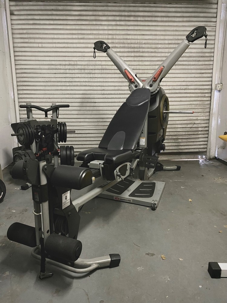 Bowflex Revolution Home Gym plus Accessory Rack, Manuals & Exercise Wall Poster