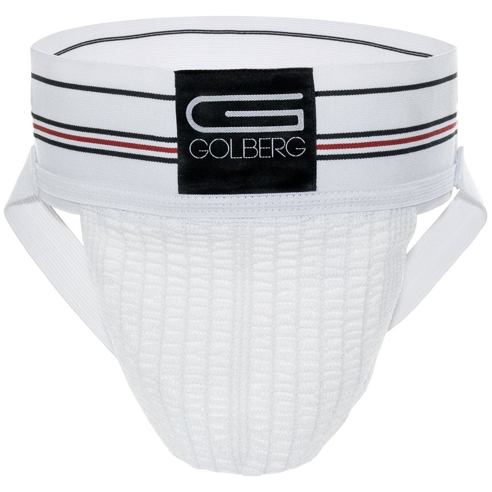 Golberg Mens Athletic Supporter 2 Pack White Large