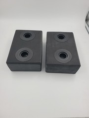 Baseblocks Strongblocks Portable Workout Parallettes/ Yoga Blocks, Easy Assembly