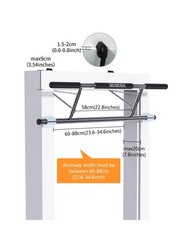 Pull Up Bar Doorway – No Screws Fitness Chin-Up Frame for Home … Fast USA SHIP