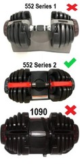 Bowflex 552 Series 2 SelectTech Dumbbell Replacement Weight Guard Handle Part