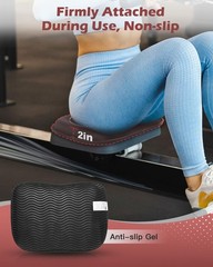 Fitense Rowing Machine Seat Cushion for The Concept 2 Black