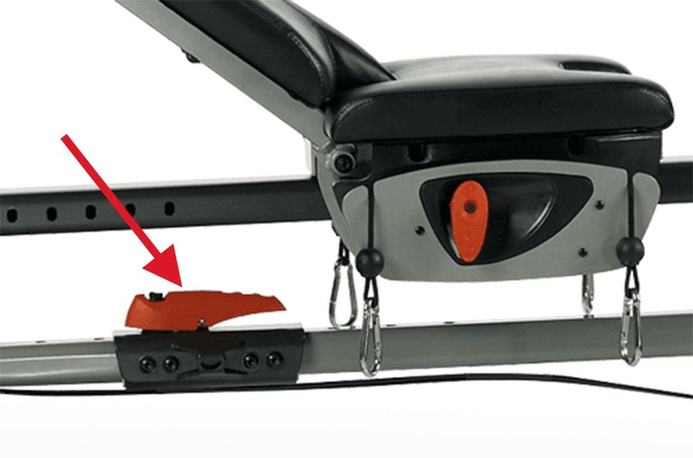 ONE USED Slider Assembly with Locking Lever Spring Pin for Bowflex Revolution