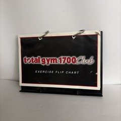 Total Gym 1700club Exercise Flip Chart
