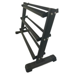 Diamond Fitness – 3 tier dumbbell rack  – holds 5-50 pairs – home gym