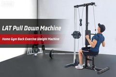 Multifunctional Home Gym Equipment Workout Station with Pulley System Adjustable