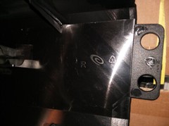 ONE USED BOWFLEX HVT Mid FRONT RIGHT Arm Plastic Cover