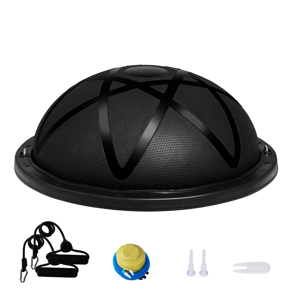 Semi Workout Sphere, 23-Inch Equilibrium Sphere, 660 Lbs Load-Bearing Fitness Or