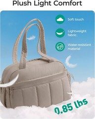 BAGSMART Gym Bag for Women Duffle Bag for Travel with Wet Pocket Lightweight
