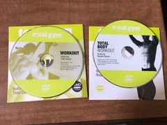 Total Gym Total Body Workout DVD’s with Rosalie Brown and Todd Durkin 2 DVD’s