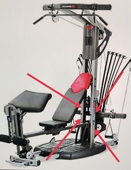 Bowflex Ultimate 2. PARTS Only. It Is Not Whole Machine. See Photos Please