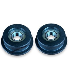 2 PACK Trolley Seat Rail Wheel Bowflex Power Pro, XTL, Motivator 1, Ultimate 1