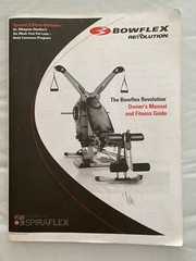 Bowflex Revolution Home Gym plus Accessory Rack, Manuals & Exercise Wall Poster