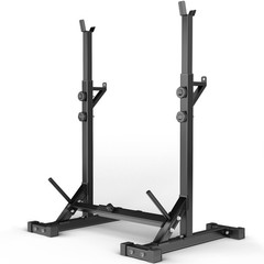 Elevens Squat Rack Stand Adjustable Bench Press Rack Barbell Rack Stand Multi…