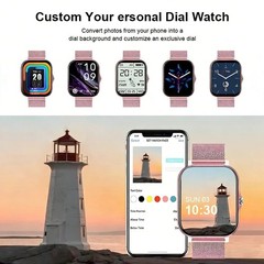 LAXASFIT 2026 Smartwatch – 1.83” HD Display, Bluetooth Calling, Fitness & Health