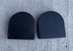 Bowflex Power Pro & XTL Lower Base PLASTIC End Caps COVERS Set of 2