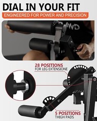 Leg Extension and Curl Machine Lower Body Special Leg Machine for Thigh Home Gym