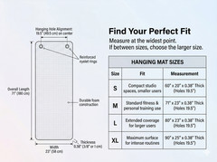 Body-Solid BSTFMH Foam Mat Wall Hanger