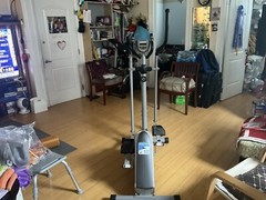fitness equipment, home gyms, gray/silver, used