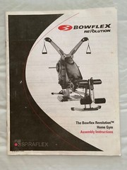 Bowflex Revolution Home Gym plus Accessory Rack, Manuals & Exercise Wall Poster