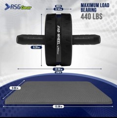 Ab Wheel Roller for Men & Women | Sculpt The Core You Want in 5 Weeks